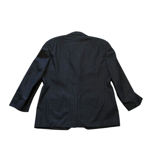 VINTAGE Brooks Brothers Blazer Men's Size 42S Gray Pinstripe Suit Jacket Preppy - Picture 2 of 9